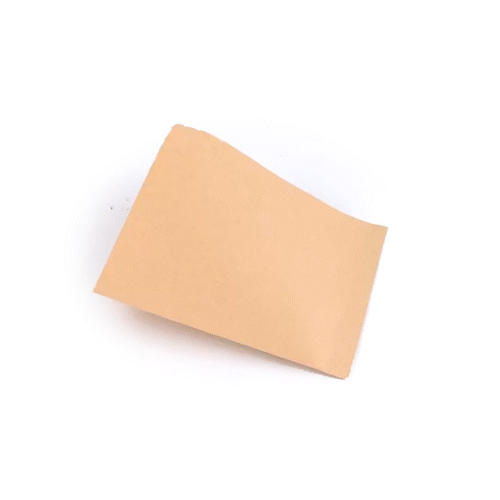 Bag Tek Kraft Paper Medium Double Open Bag - Greaseproof - 7" x 6 3/4" - 100 count box