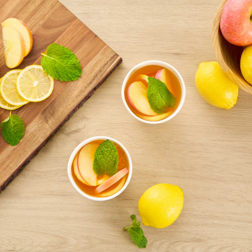 Chef 101 16 oz Poly Paper Lemonade Cup - 25 count box