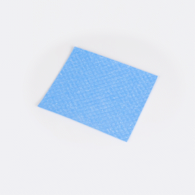 Clean Tek Professional Blue Reusable Swedish Dishcloth - 6 3/4" x 7 3/4" - 200 count box