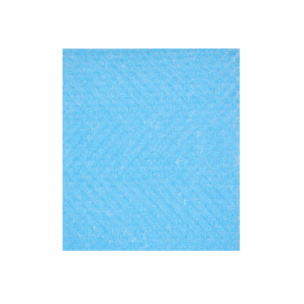 Clean Tek Professional Blue Reusable Swedish Dishcloth - 6 3/4" x 7 3/4" - 200 count box