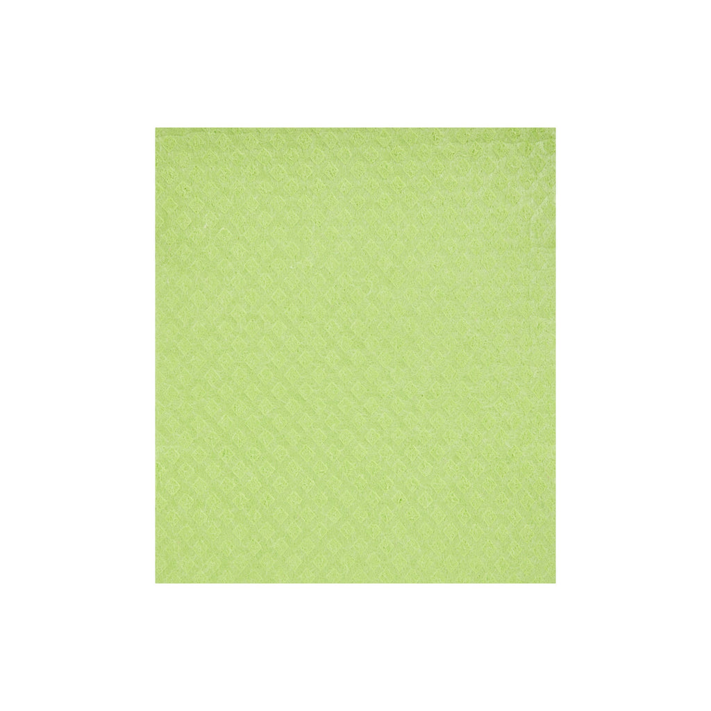 Clean Tek Professional Green Reusable Swedish Dishcloth - 6 3/4" x 7 3/4" - 200 count box