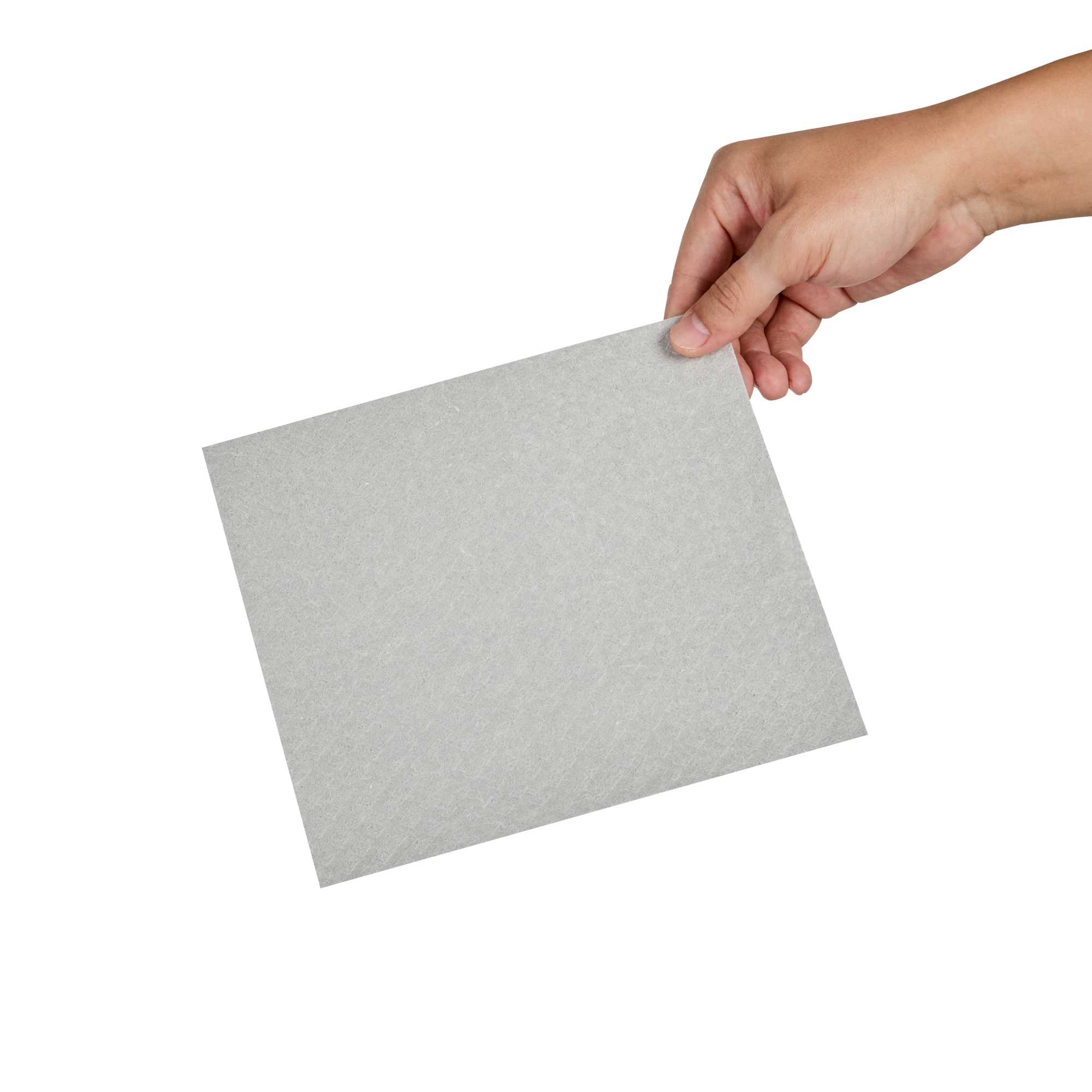 Clean Tek Professional Gray Reusable Swedish Dishcloth - Biodegradable - 6 3/4" x 7 3/4" - 10 count box