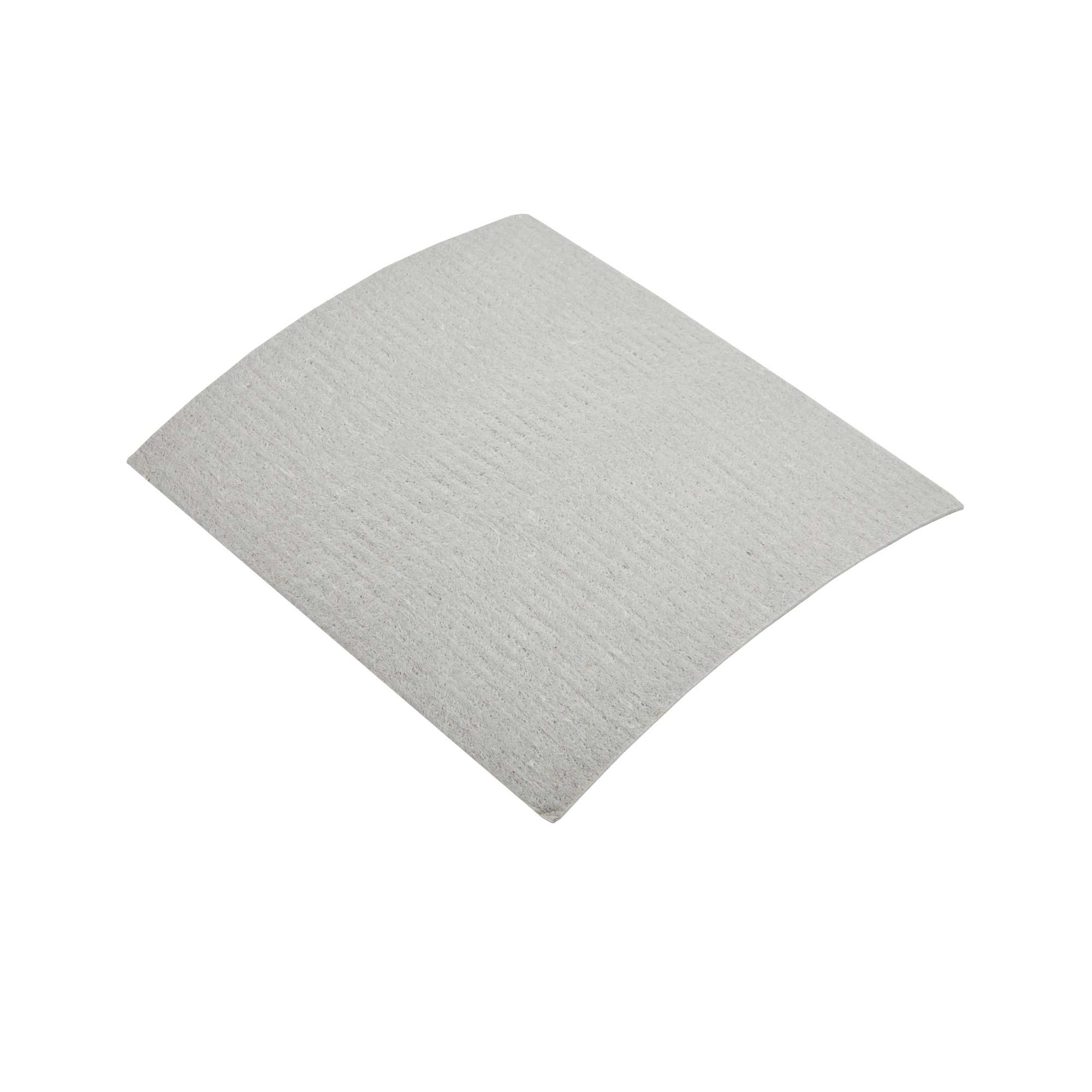 Clean Tek Professional Gray Reusable Swedish Dishcloth - Biodegradable - 6 3/4" x 7 3/4" - 10 count box