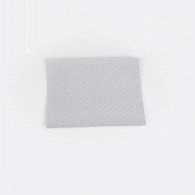 Clean Tek Professional Gray Reusable Swedish Dishcloth - 6 3/4" x 7 3/4" - 200 count box