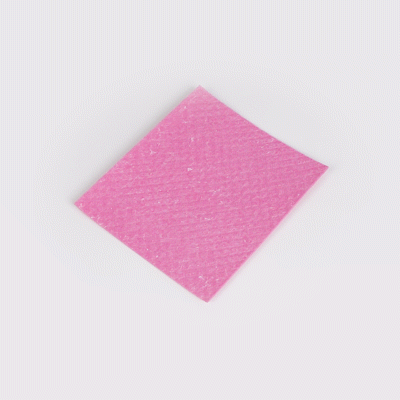 Clean Tek Professional Pink Reusable Swedish Dishcloth - 6 3/4" x 7 3/4" - 200 count box