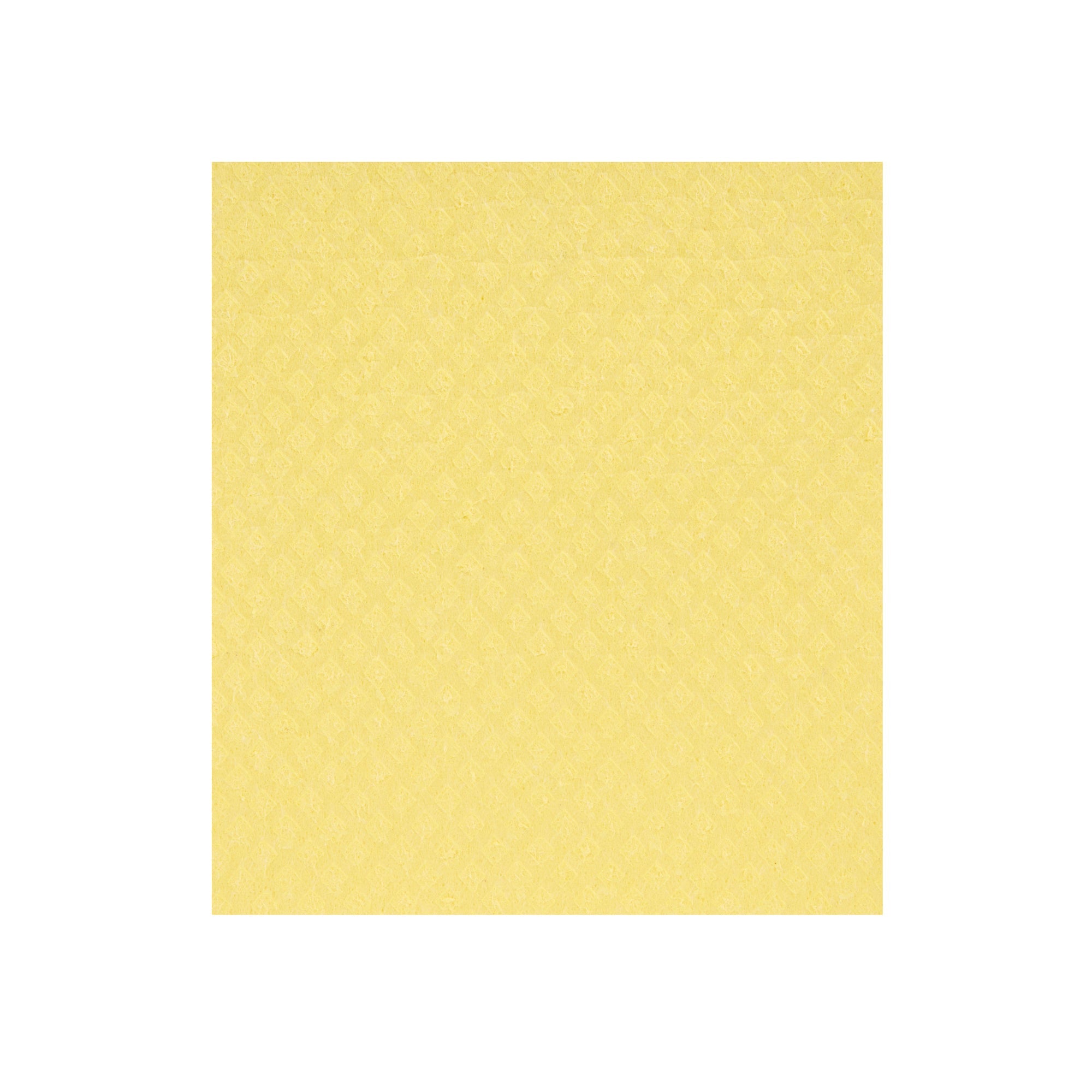 Clean Tek Professional Yellow Reusable Swedish Dishcloth - 6 3/4" x 7 3/4" - 200 count box