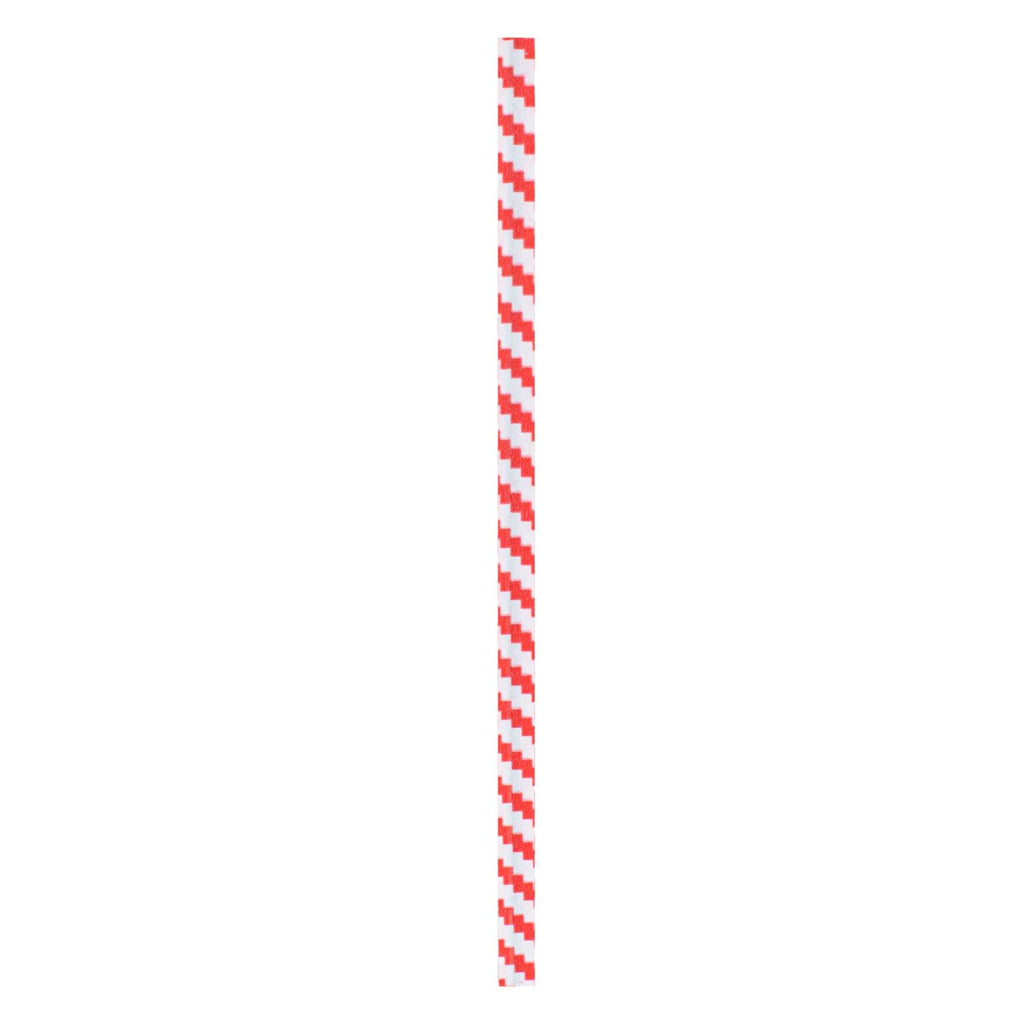 Bag Tek Red Stripe Paper Twist Tie / Bag Tie - Laminated - 4" - 500 count box