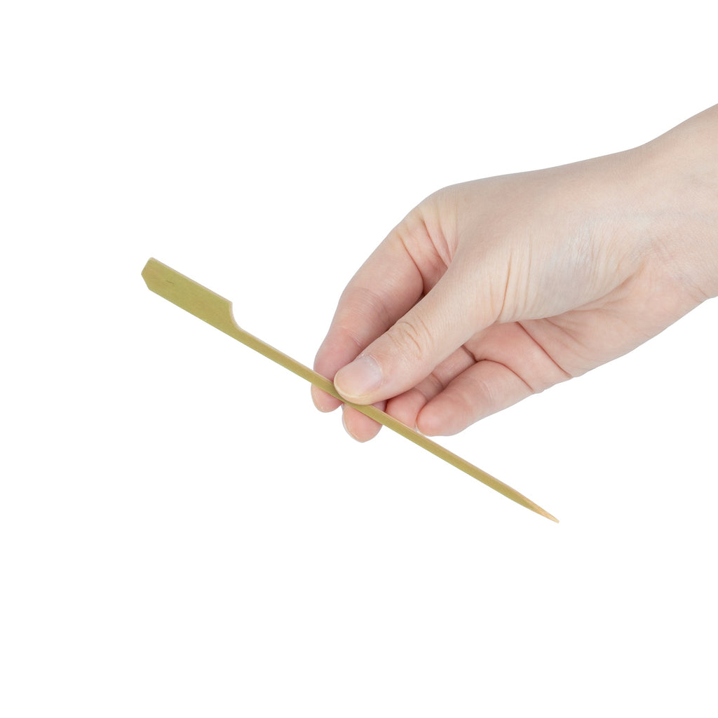 Pixy Natural Bamboo Paddle Skewer - 6" - 1000 count box