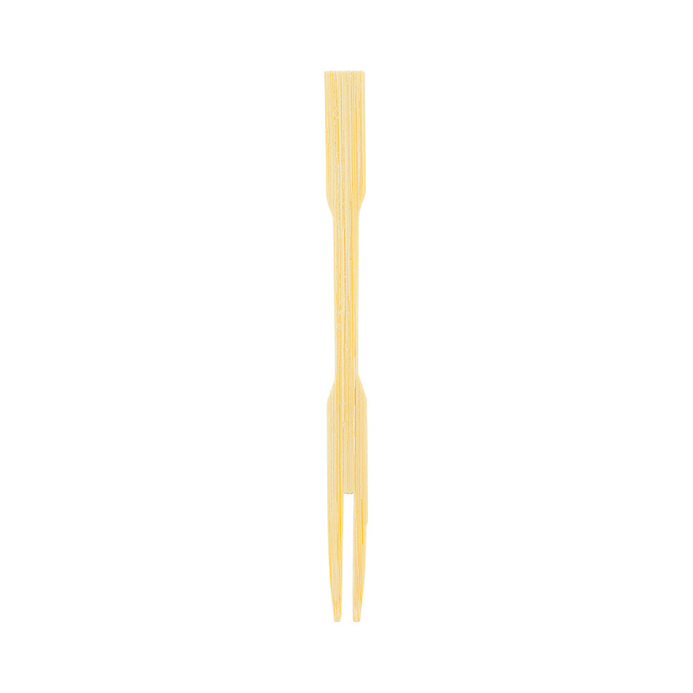 Bambuddha Natural Bamboo Asian Fork - 3 1/2" - 1000 count box