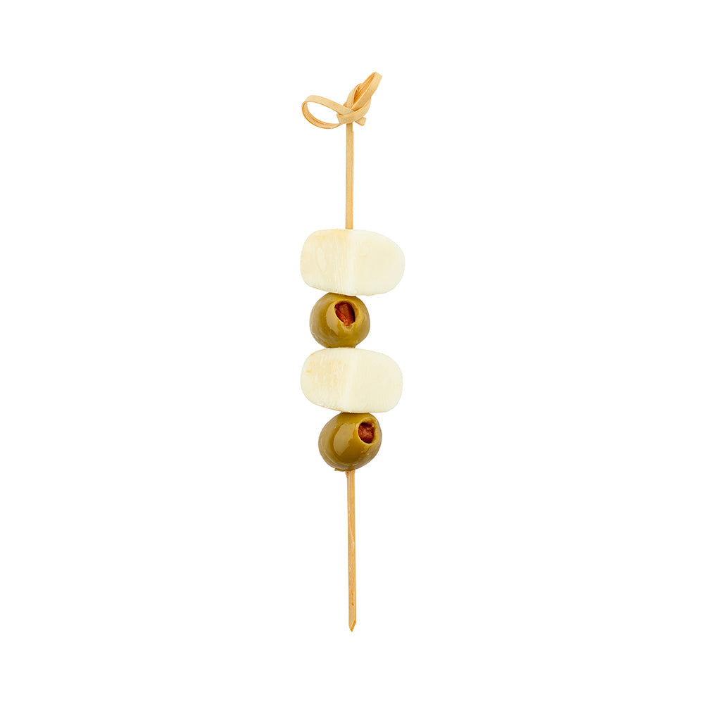 Pixy Bow Tie Skewer - Bamboo - 6" x 1" x 1" - 1000 count box