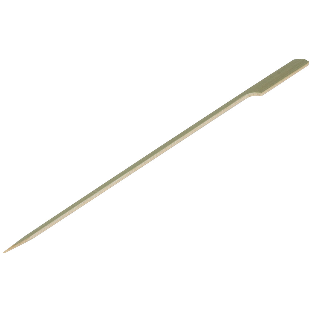 Pixy Natural Bamboo Paddle Grill Skewer - 10" - 1000 count box