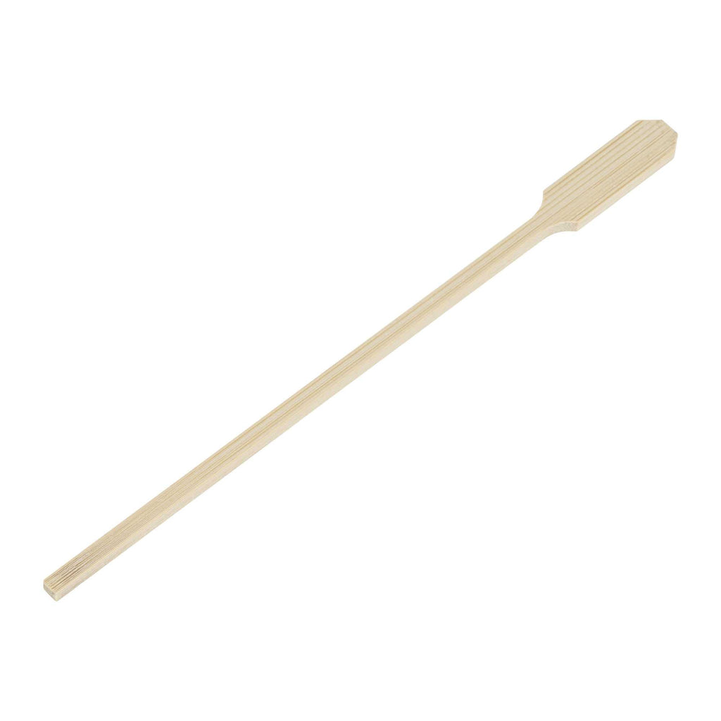 Restpresso Natural Bamboo Paddle Coffee Stirrer - 6" - 1000 count box