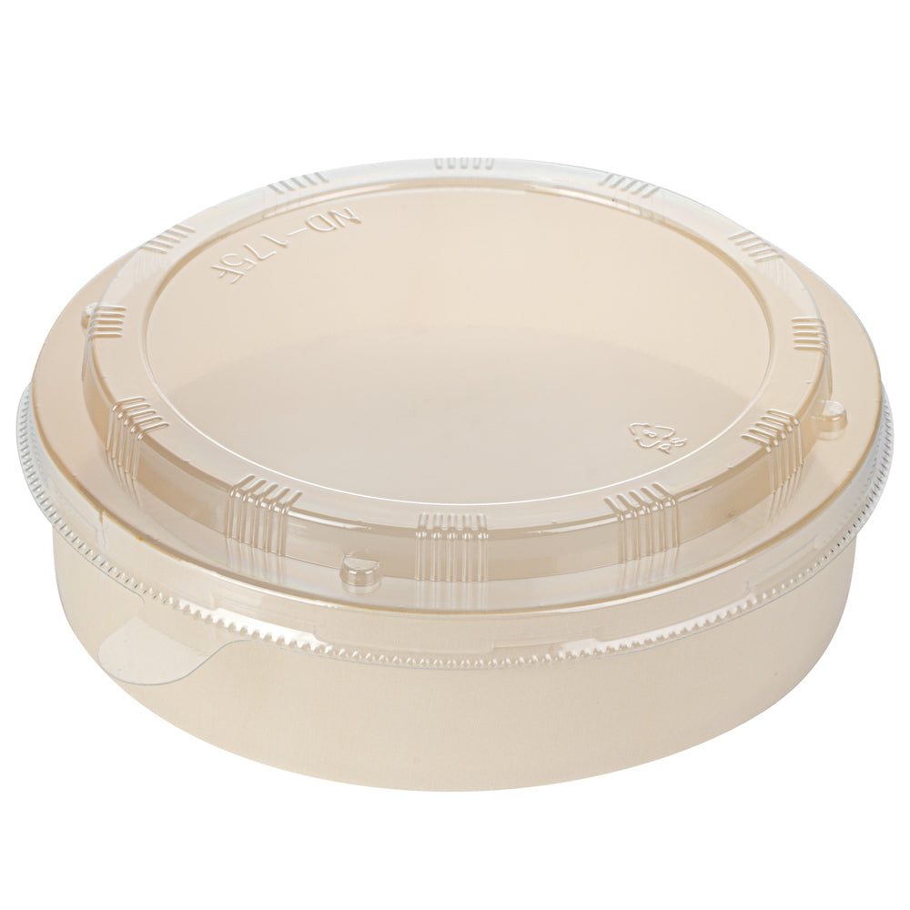 Taipei Clear Plastic Lid - Fits Poplar Large Container - 100 count box