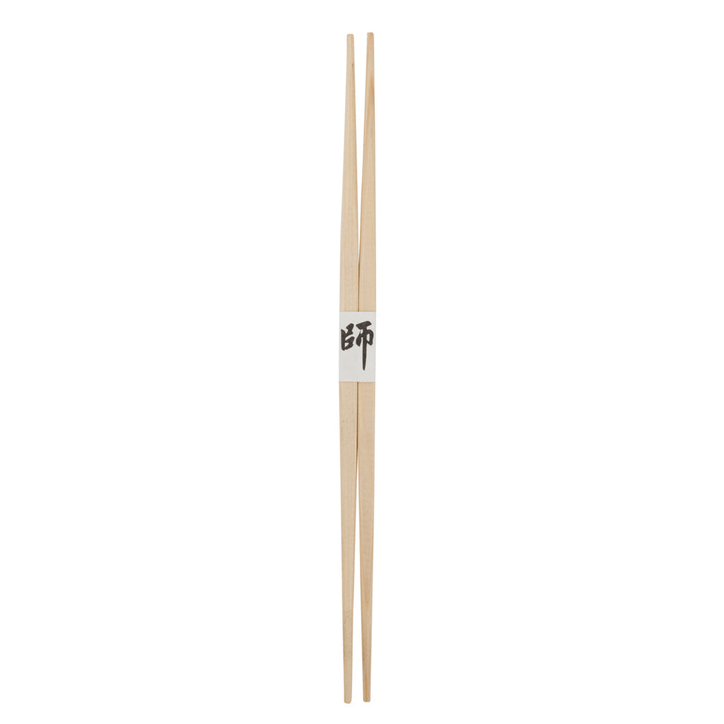 Bambuddha Natural Cedar Contour Chopsticks - Disposable - 9 1/2" x 3/4" - 1000 count box