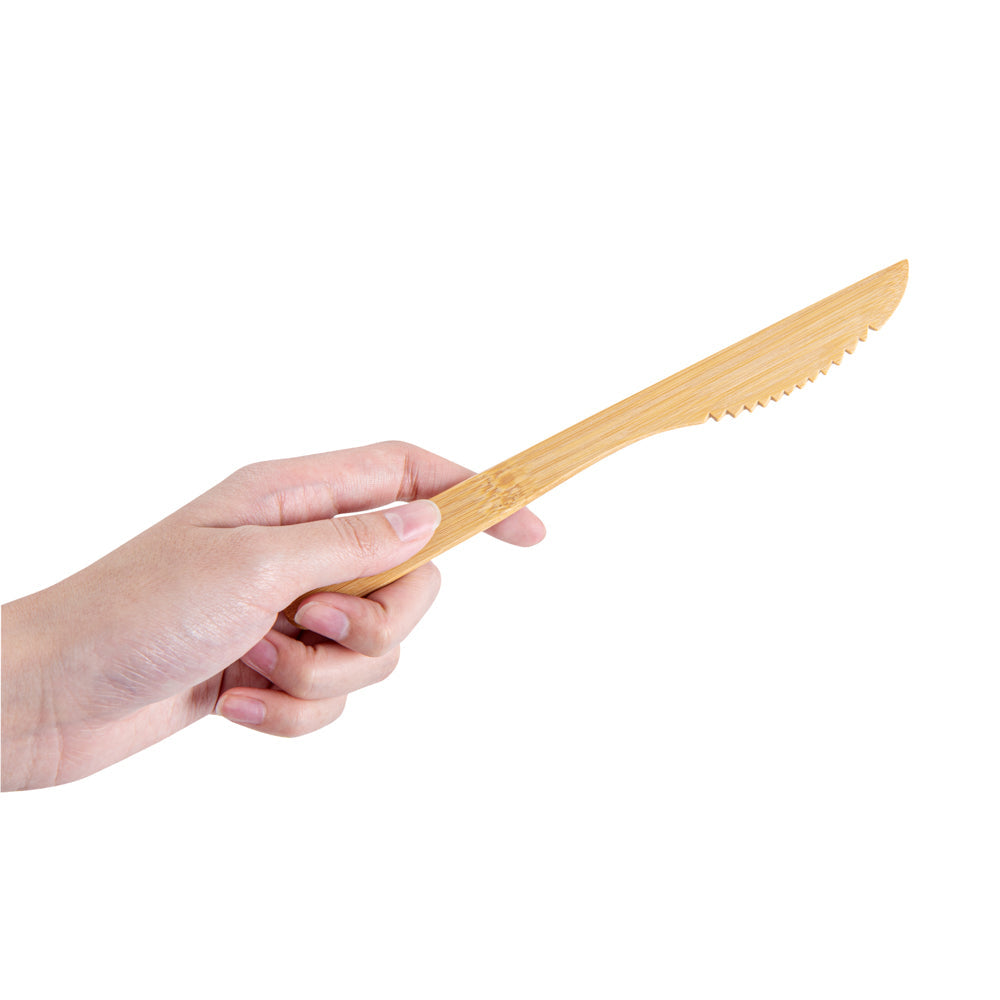 Bambuddha Natural Bamboo Knife - 8" x 3/4" - 100 count box