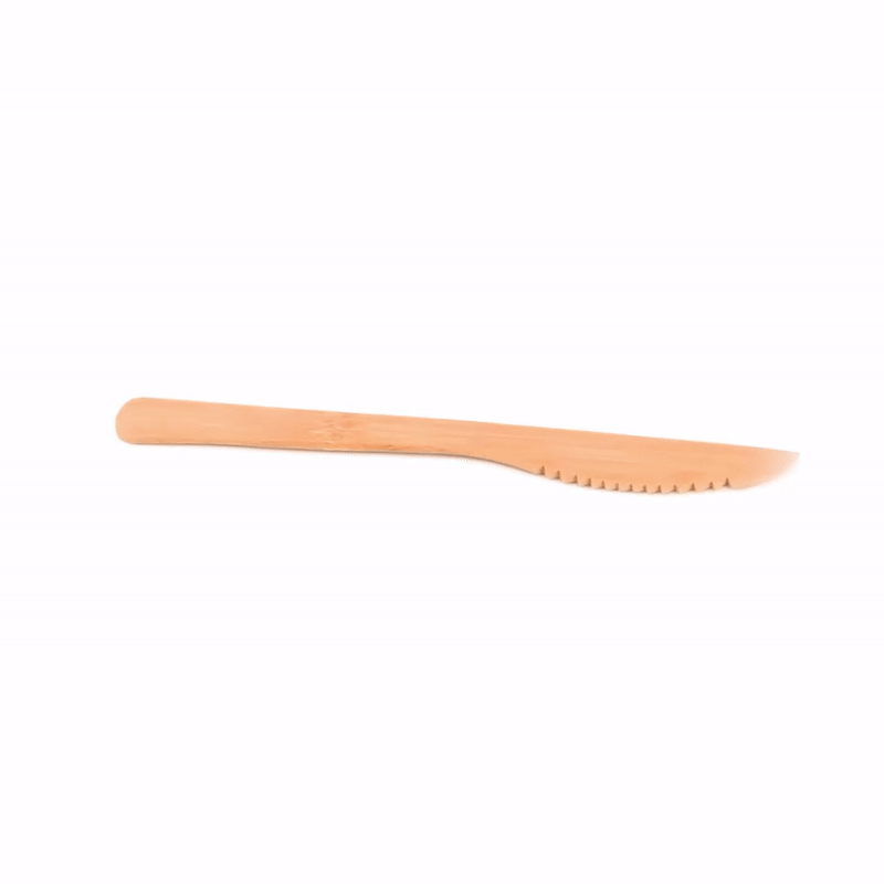Bambuddha Natural Bamboo Knife - 8" x 3/4" - 100 count box