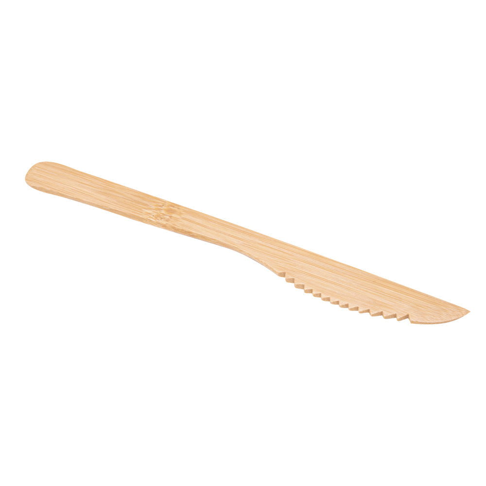 Bambuddha Natural Bamboo Knife - 8" x 3/4" - 100 count box