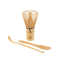 Dojo Natural Bamboo Matcha Tea Set - 3-Piece - 2 3/4" x 2 1/2" x 6 3/4" - 1 count box