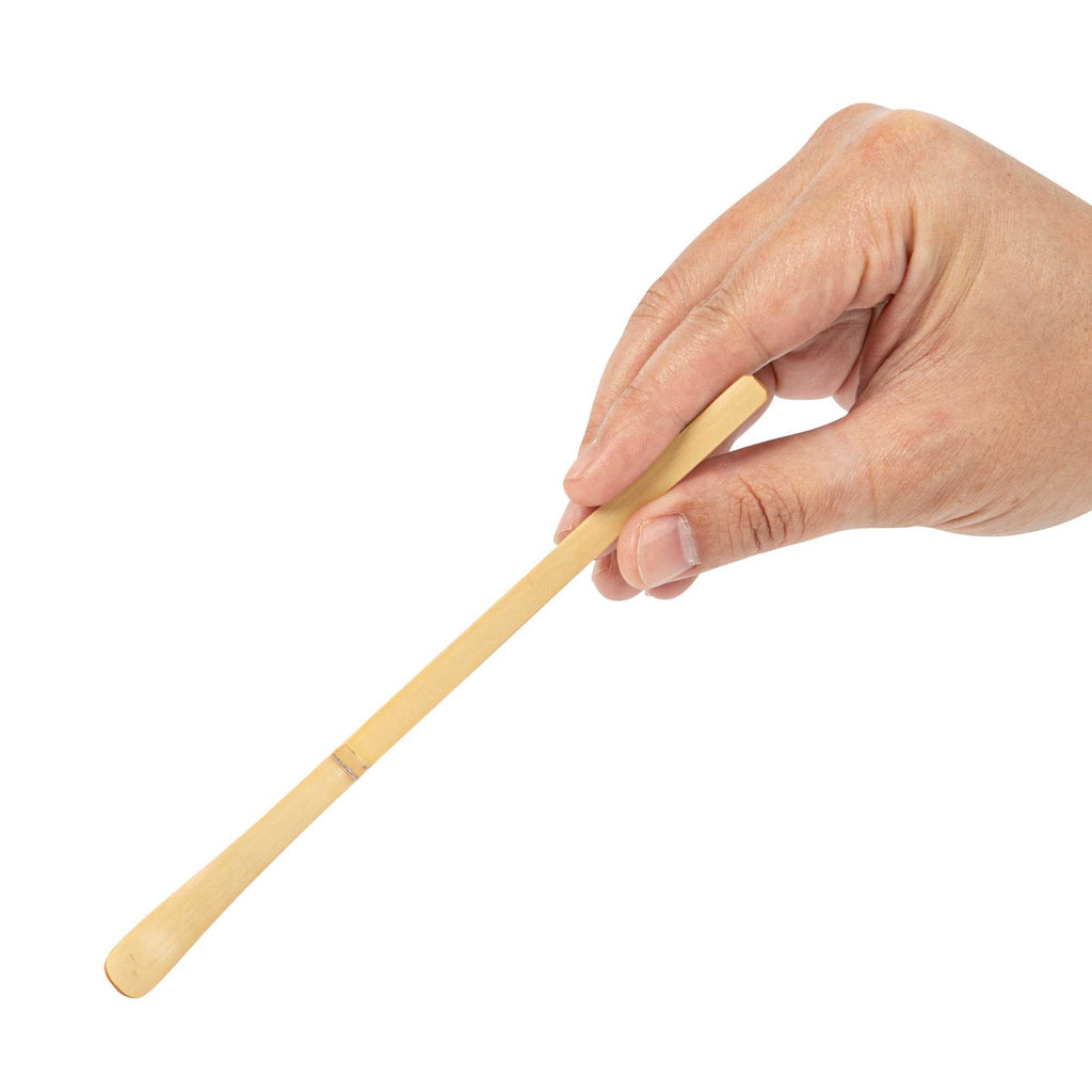 Dojo Natural Bamboo Matcha Scoop - Chashaku - 6 1/2" - 1 count box
