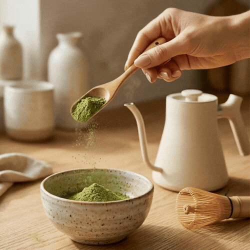 Dojo Natural Bamboo Matcha Spoon - 4 3/4" x 3/4" - 1 count box
