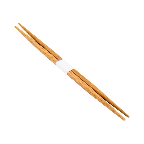 Bambuddha Carbonized Bamboo Contour Chopsticks - Disposable - 9 1/2" x 1/2" - 1000 count box