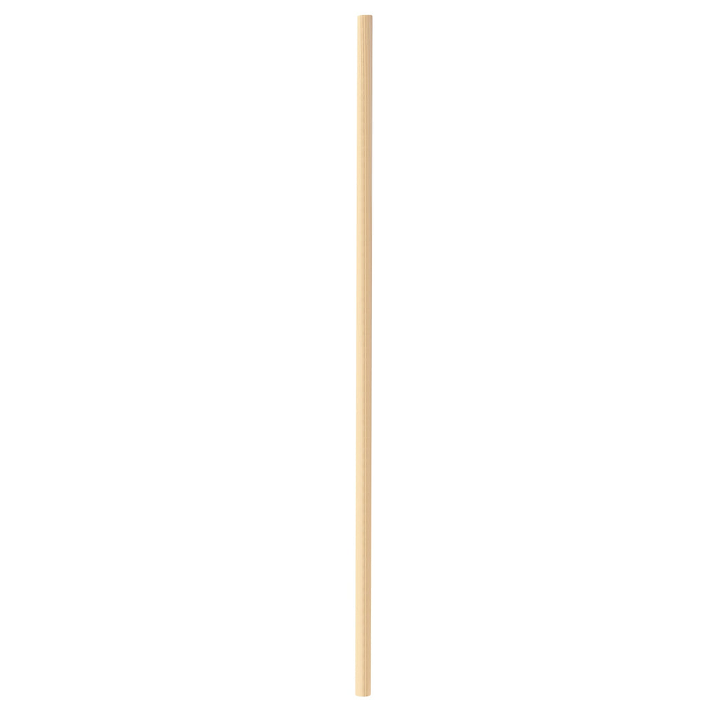 Bev Tek Natural Hay Drinking Straw - Biodegradable - 8" - 100 count box
