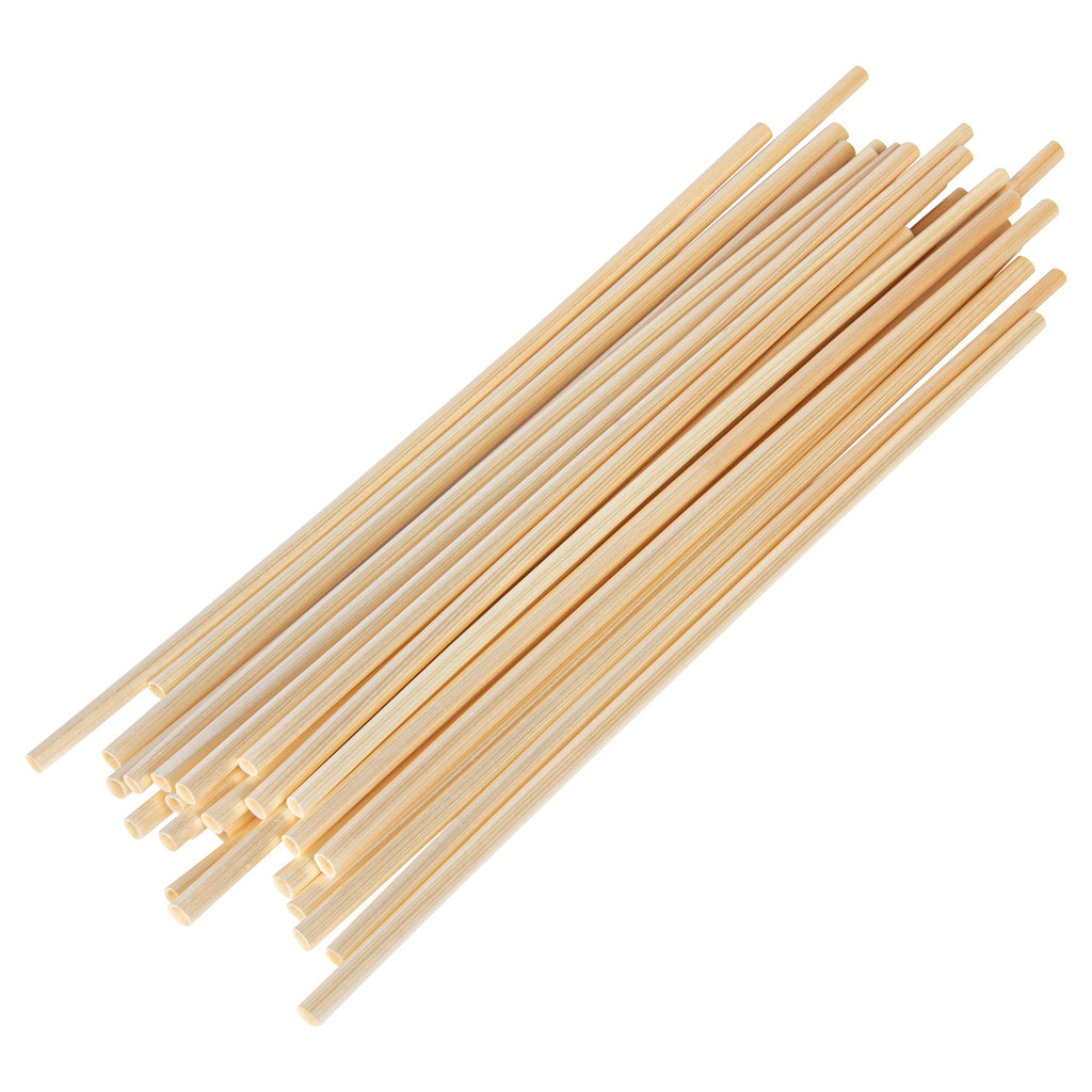 Bev Tek Natural Hay Drinking Straw - Biodegradable - 8" - 1000 count box