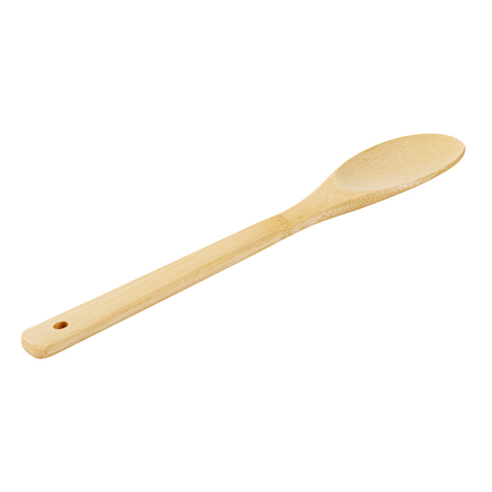 Bambuddha Natural Bamboo Serving Spoon - 12" x 1" - 1 count box