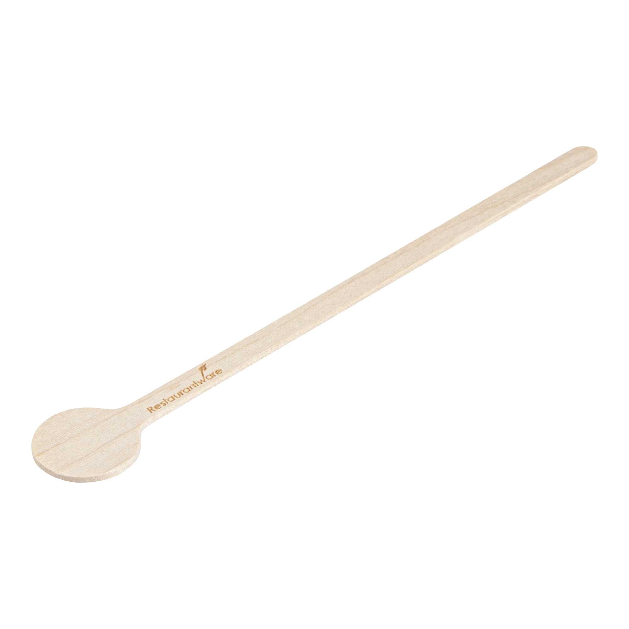 Restpresso Natural Wood Coffee Stirrer - 6" - 100 count box