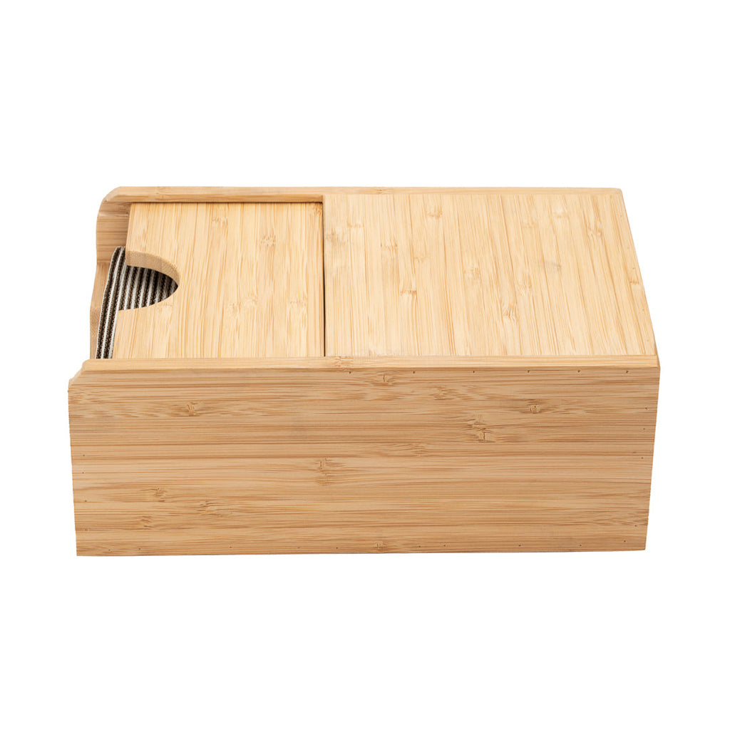 Restpresso Natural Bamboo Coffee Cup Sleeve Holder - 9 1/2'' x 6'' x 3.75'' - 1 count box