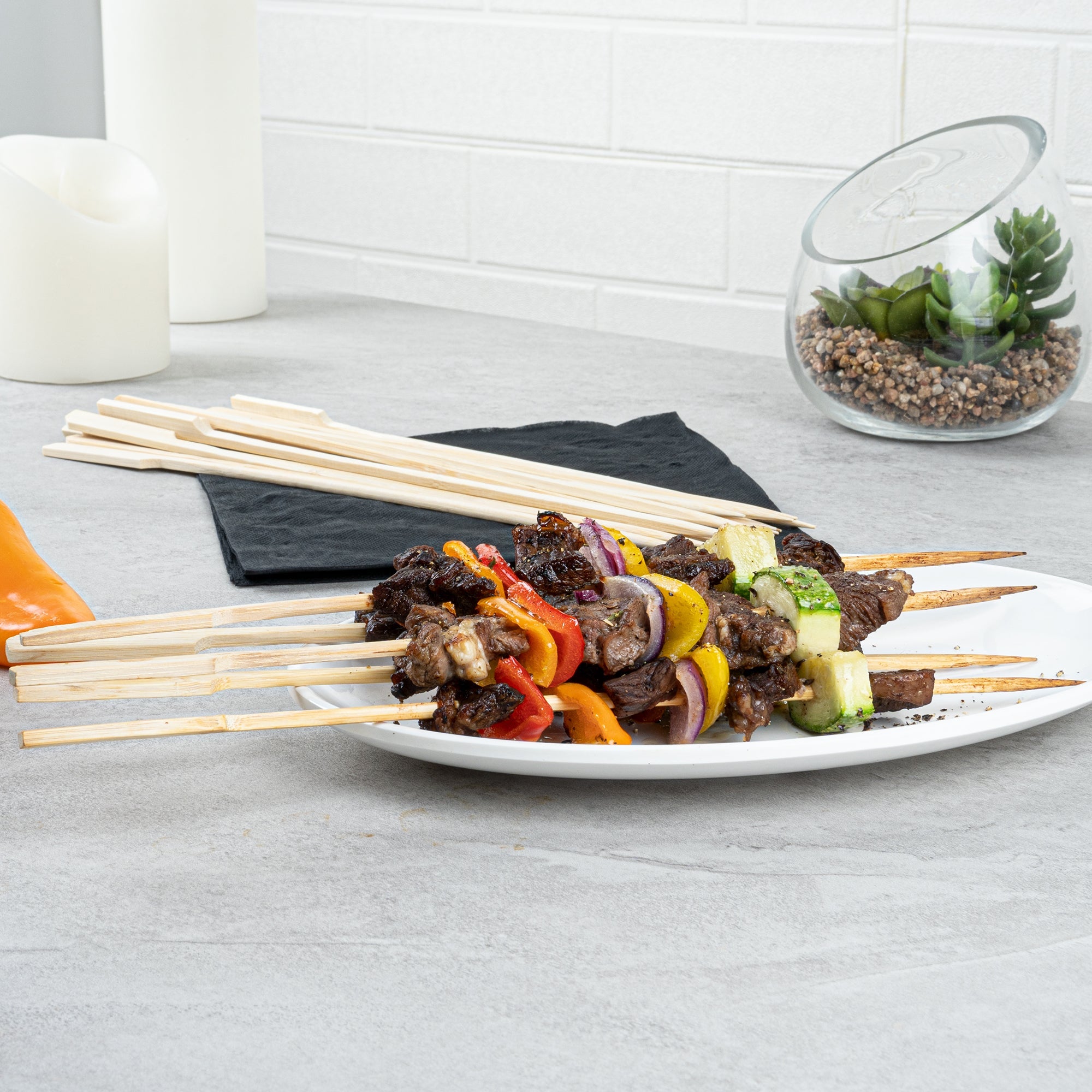 Pixy Natural Shaved Bamboo Paddle Skewer - 11 1/2" - 100 count box
