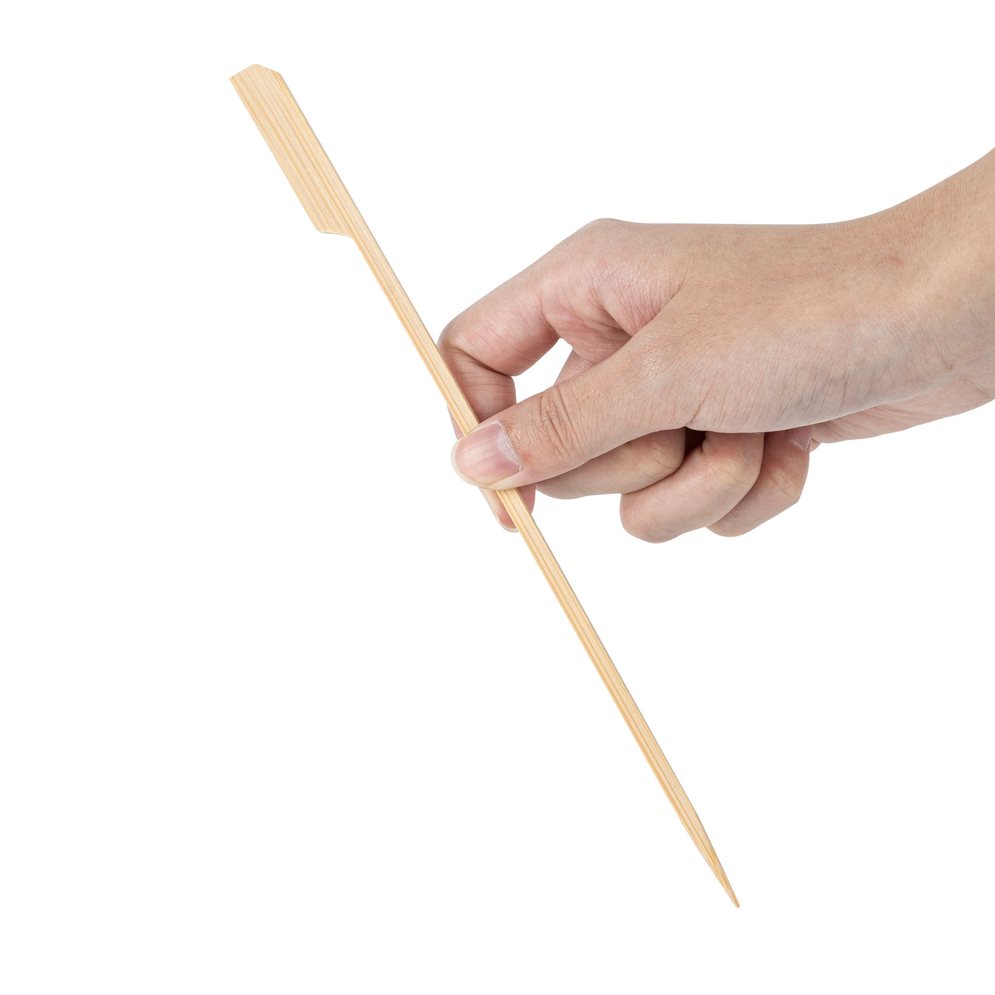 Pixy Natural Shaved Bamboo Paddle Skewer - 8 1/4" - 1000 count box
