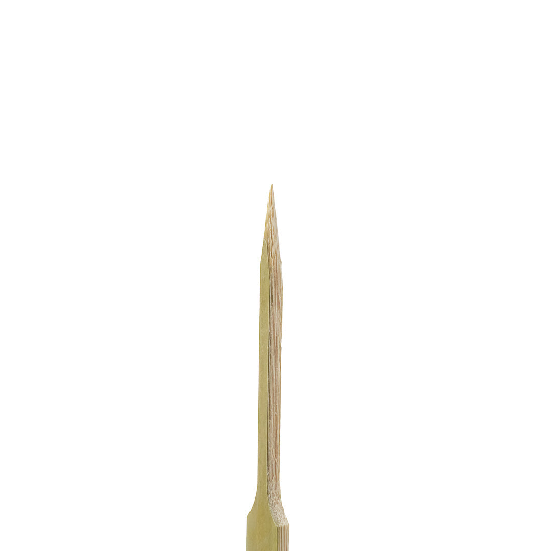 Pixy Natural Bamboo Oar Pick - 3 1/2" x 1 1/2" - 100 count box