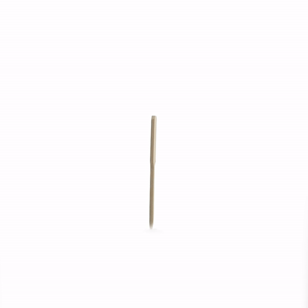 Pixy Natural Bamboo Oar Pick - 3 1/2" x 1 1/2" - 1000 count box