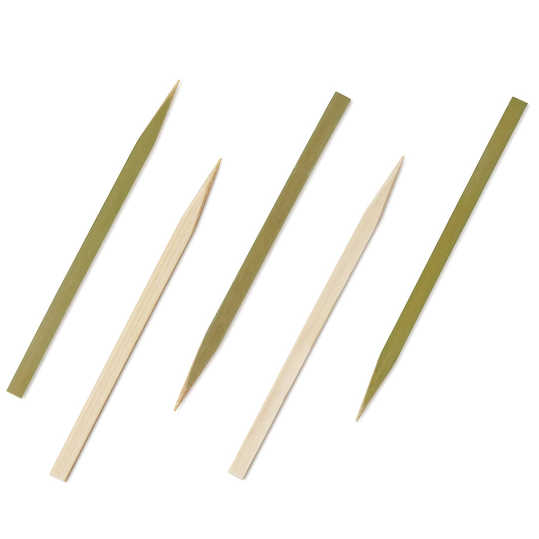 Pixy Natural Bamboo Spear - 4 3/4" - 1000 count box