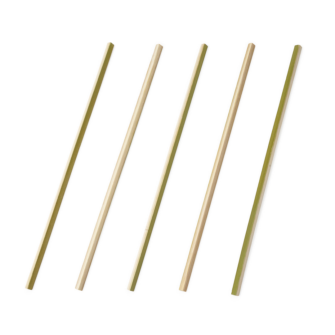Pixy Natural Bamboo Triangle Skewer / Stirrer - 7 1/2" - 1000 count box