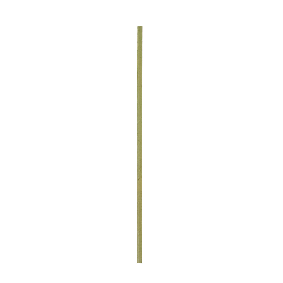 Pixy Natural Bamboo Squared Pick - 5 1/4" - 1000 count box