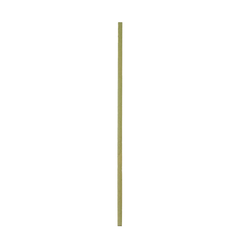 Pixy Natural Bamboo Squared Pick - 5 1/4" - 100 count box
