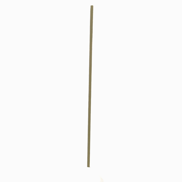 Pixy Natural Bamboo Pointed Square Skewer - 6 1/2" - 100 count box