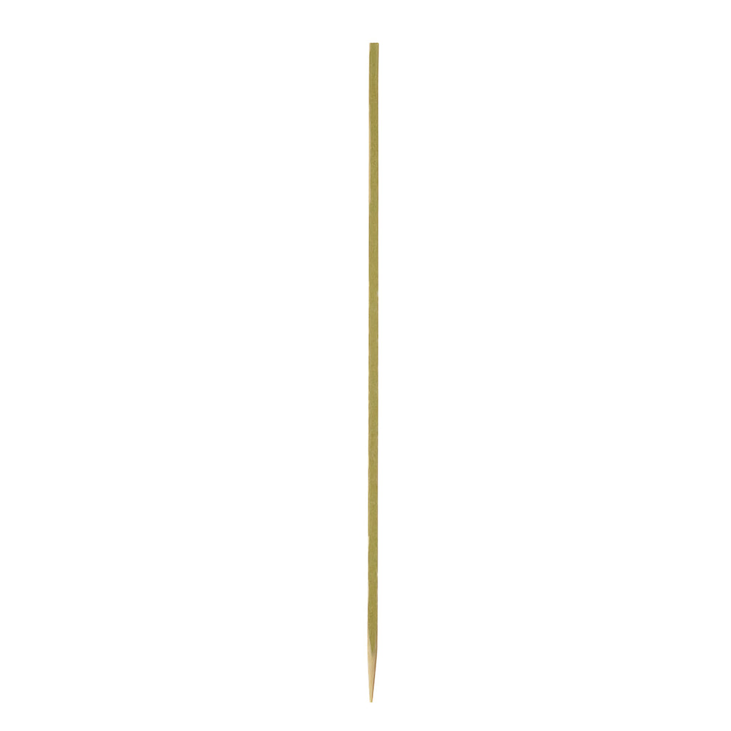 Pixy Natural Bamboo Pointed Square Skewer - 7" - 1000 count box