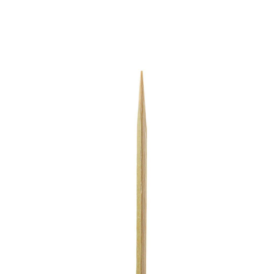 Pixy Natural Bamboo Pointed Square Skewer - 7" - 100 count box