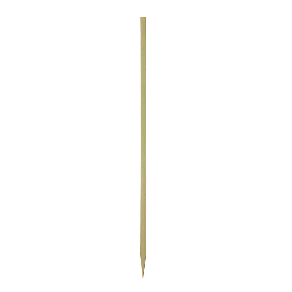 Pixy Natural Bamboo Pointed Square Skewer - 10 1/2" - 100 count box