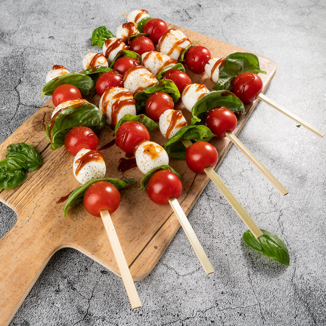 Pixy Natural Bamboo Pointed Square Skewer - 10 1/2" - 100 count box