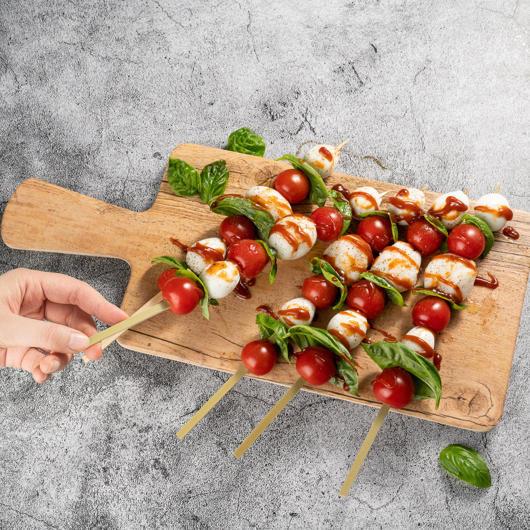 Pixy Natural Bamboo Pointed Square Skewer - 10 1/2" - 100 count box