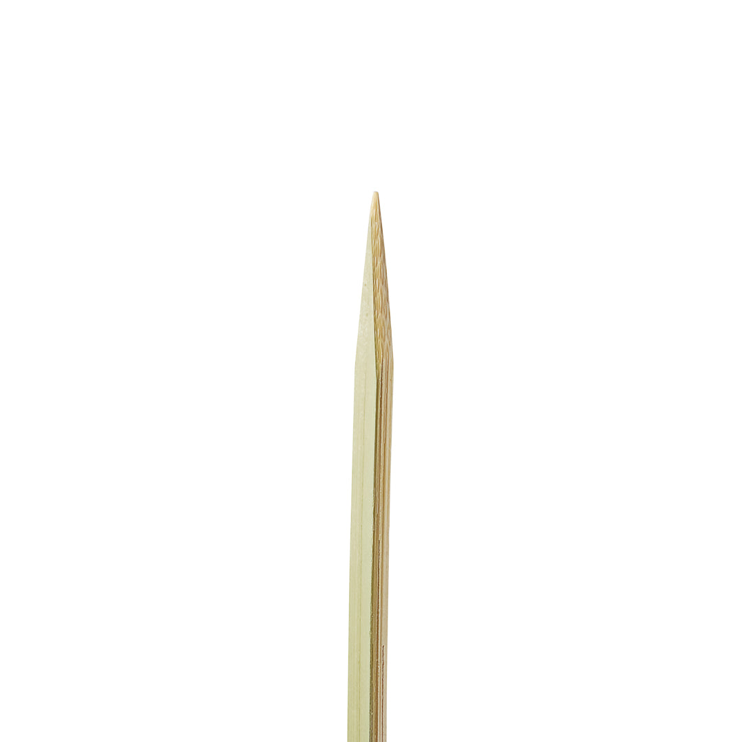 Pixy Natural Bamboo Pointed Square Skewer - 10 1/2" - 1000 count box
