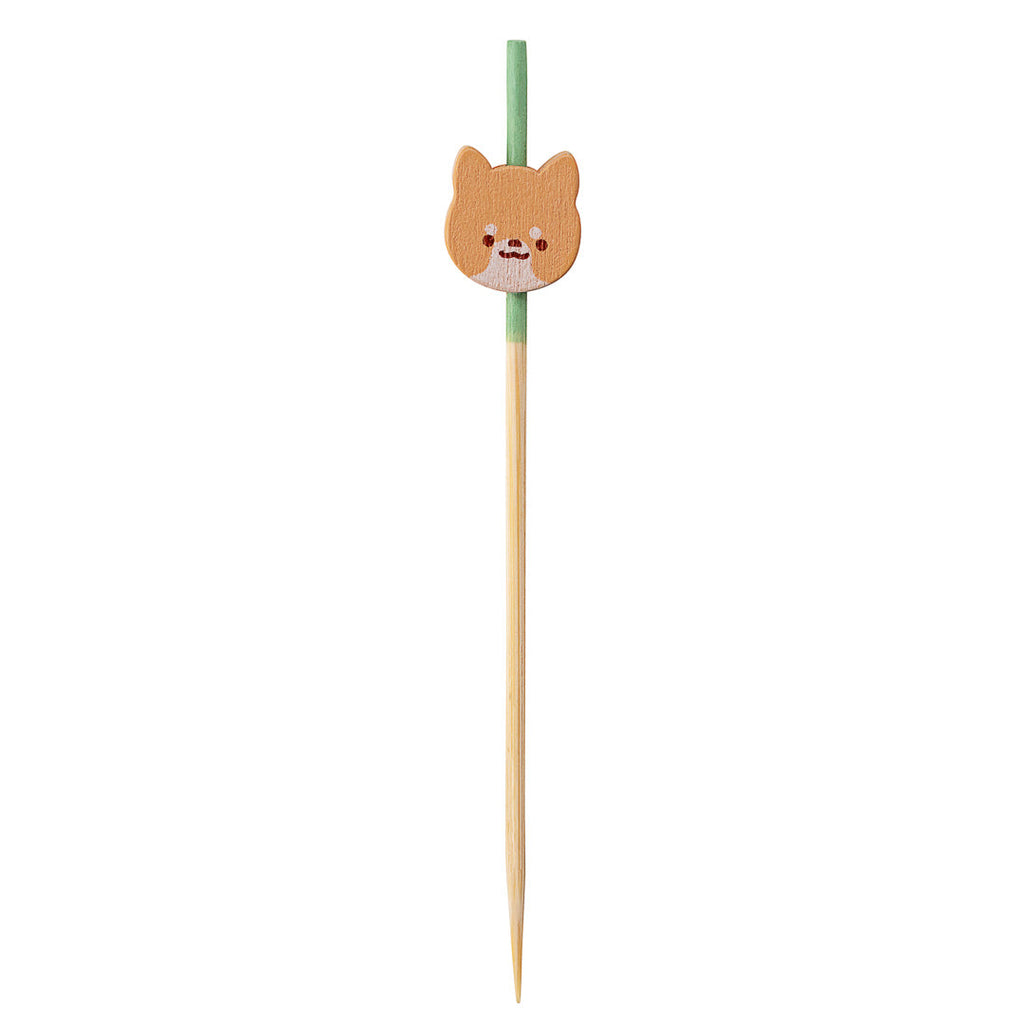 Pixy Orange Bamboo Cat Pick - 3 1/2" - 1000 count box