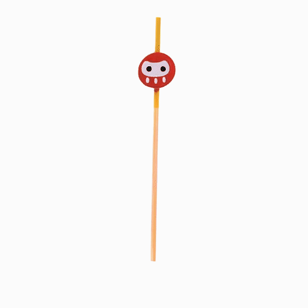 Pixy Pink Bamboo Ninja Pick - 3 1/2" - 100 count box