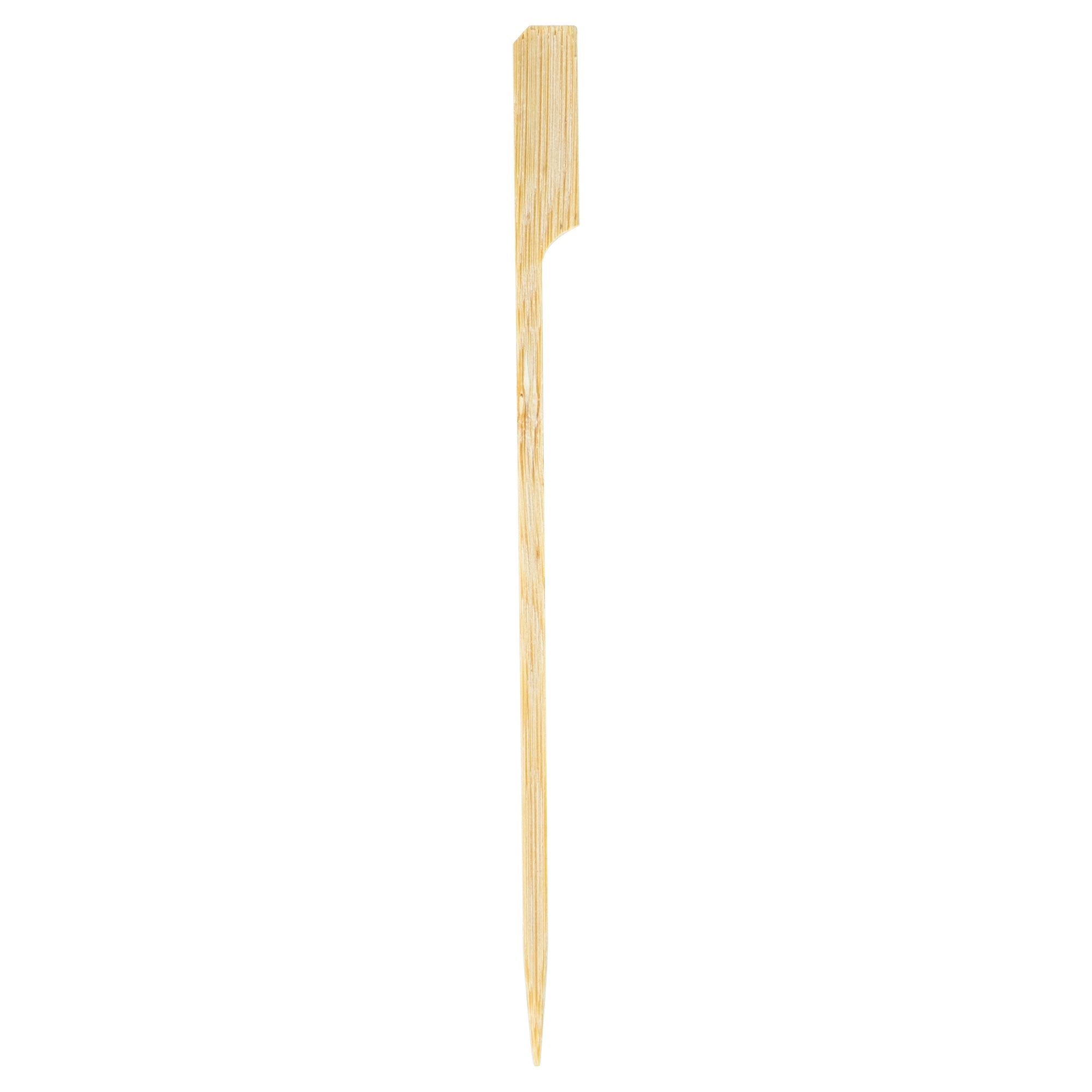 Pixy Natural Shaved Bamboo Paddle Skewer - 6" - 100 count box