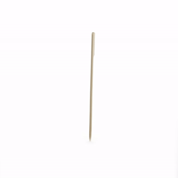 Pixy Natural Shaved Bamboo Paddle Skewer - 6" - 100 count box