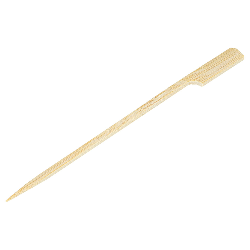 Pixy Natural Shaved Bamboo Paddle Skewer - 6" - 100 count box